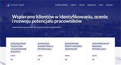 Desktop Screenshot of human-asset.pl